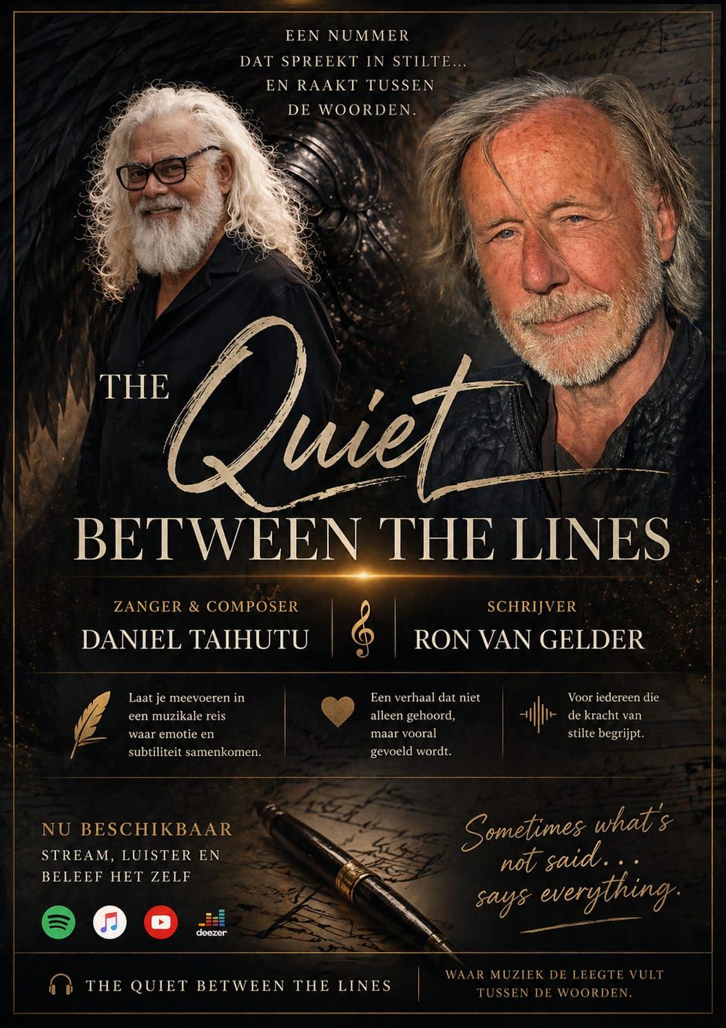 The Quiet Between The Lines — Daniel Taihutu & Ron van Gelder